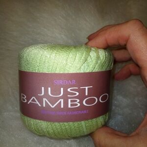 YARN Sirdar Just Bamboo worsted weight chainette yarn, 50 g,